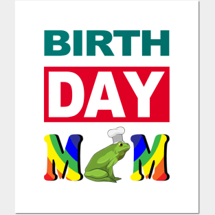 Birth Day Mom Posters and Art